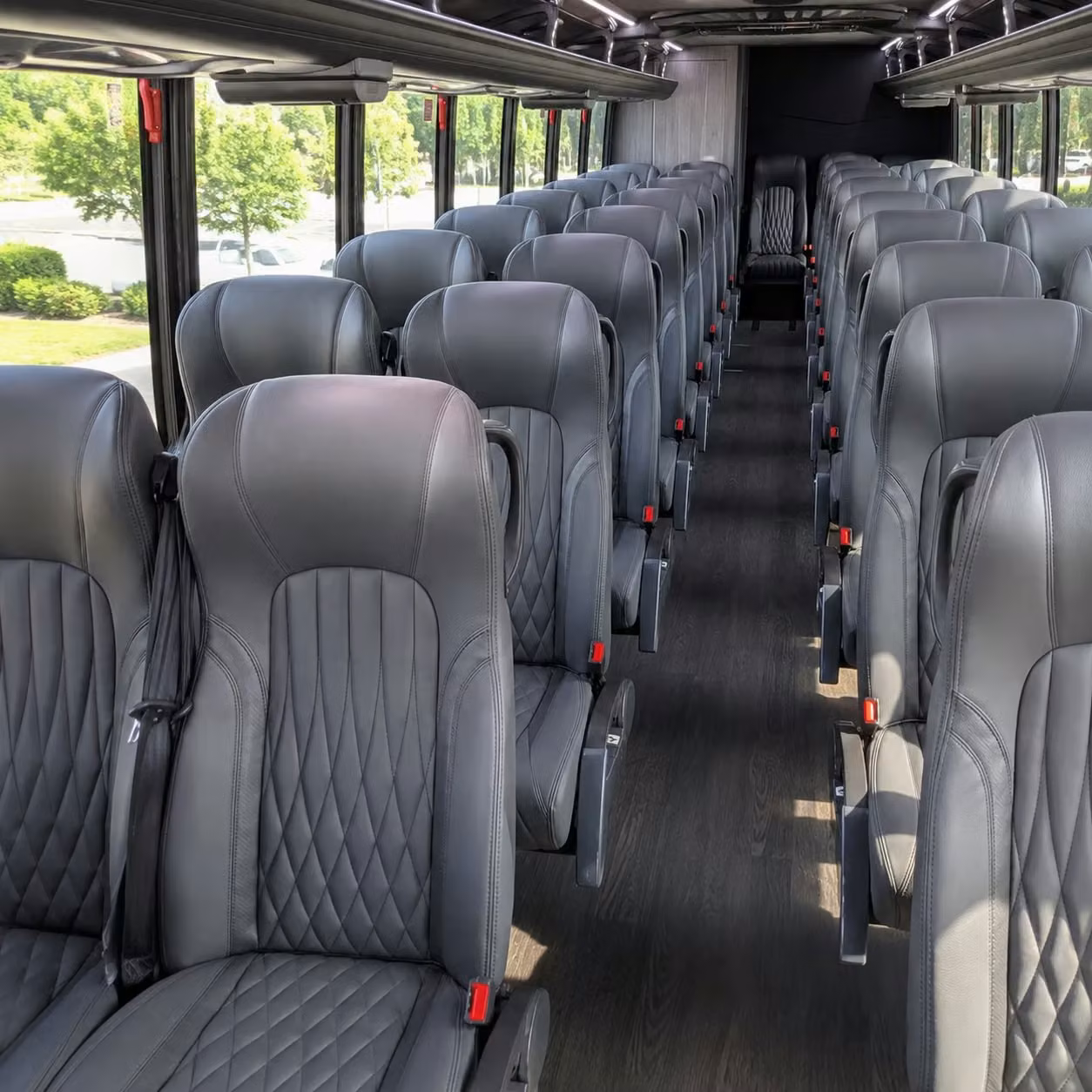 35 passenger minibus inside