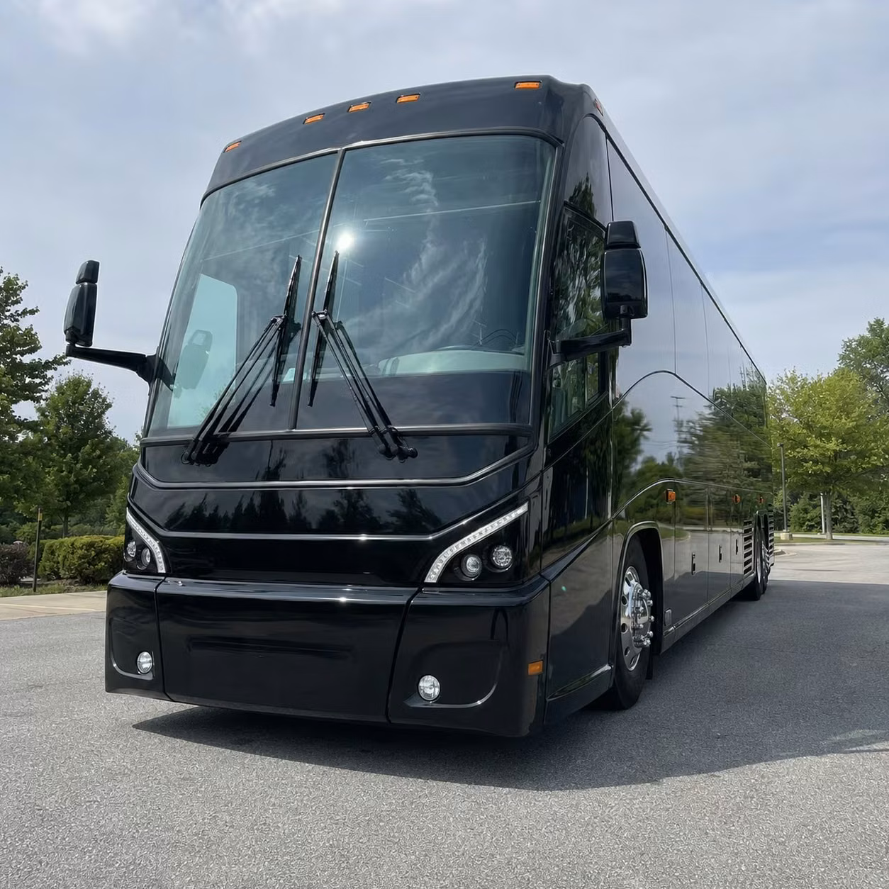 charter bus rentals for newport news weddings and special events