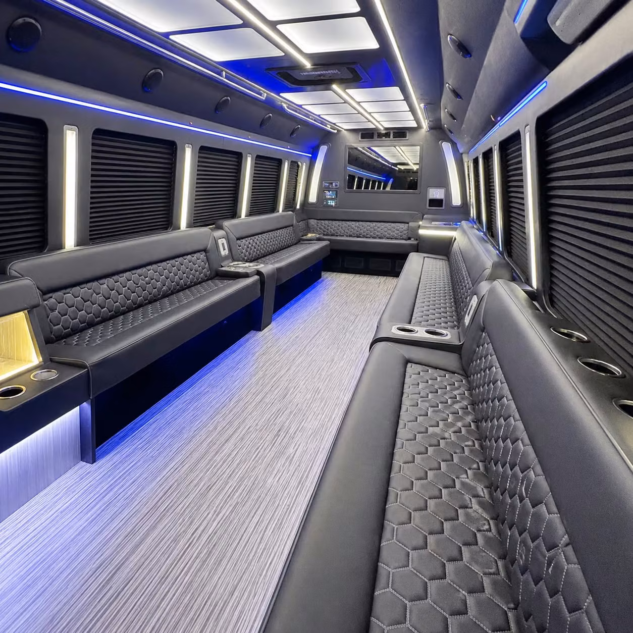 party bus interior