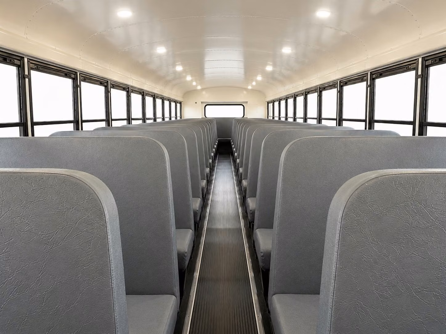 school bus interior